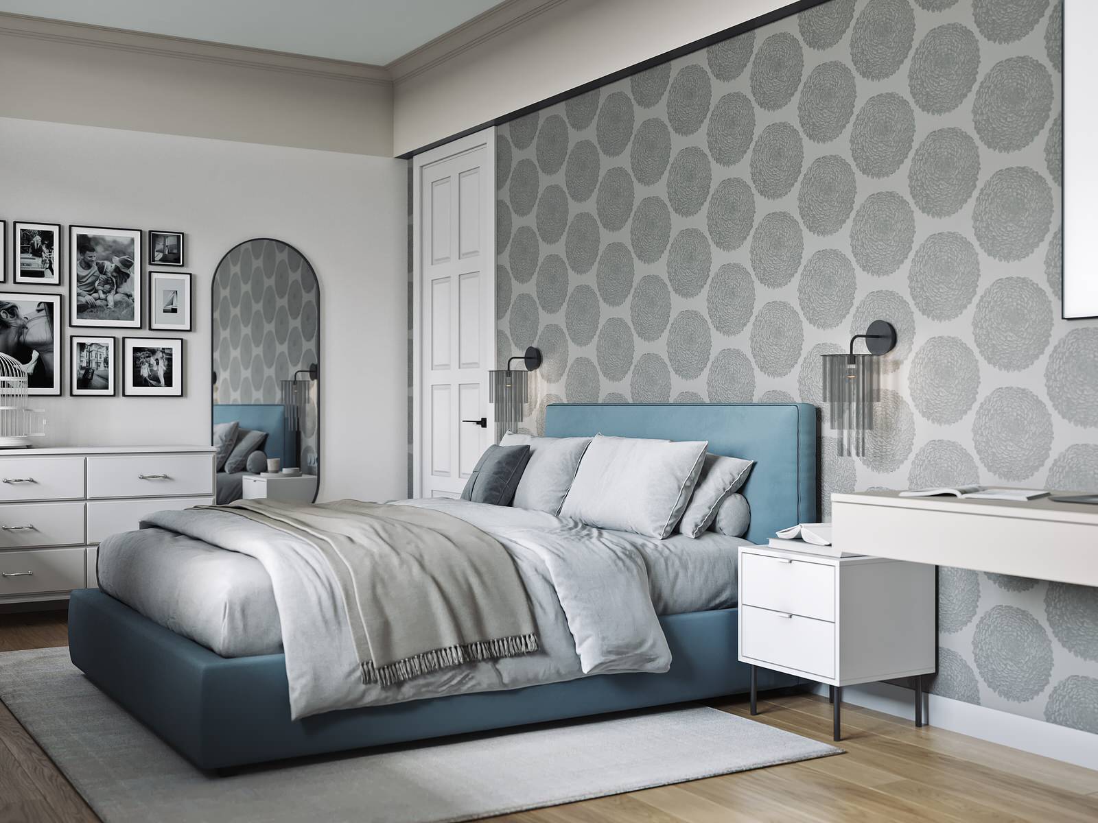 Дизайн-проект 3-х комнатной квартиры в Москве, 65 кв.м