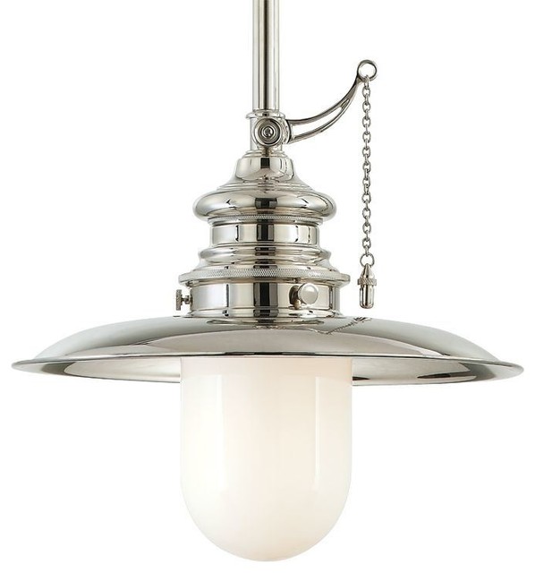 Kendall 1 Light Bulb Pendant Lighting Traditional Outdoor Kendall 1 Light Bulb Pendant Lighting Polished Nickel