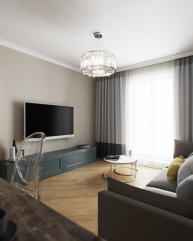 Квартира 67 м2 неоклассика