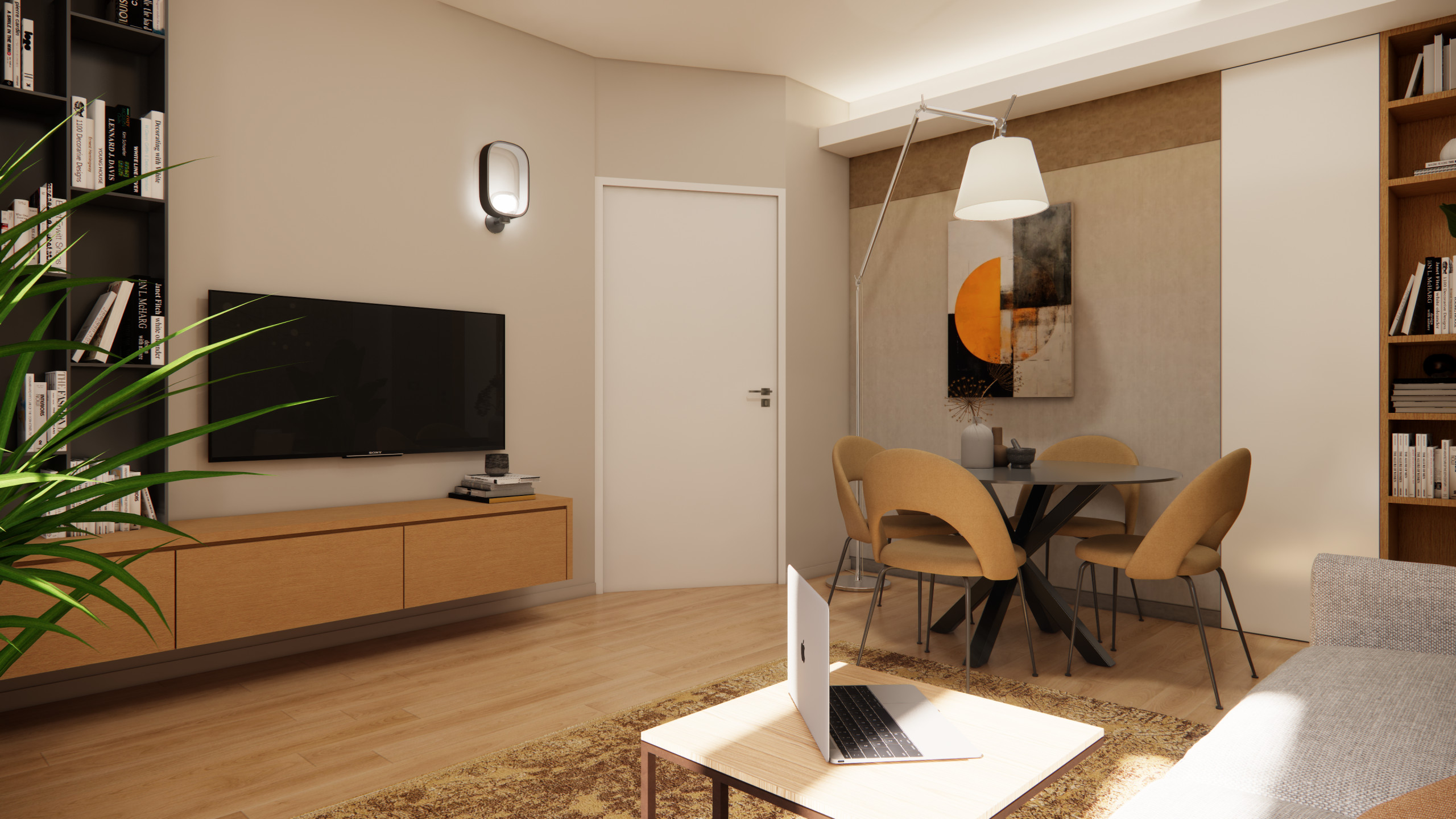 Living con cucina