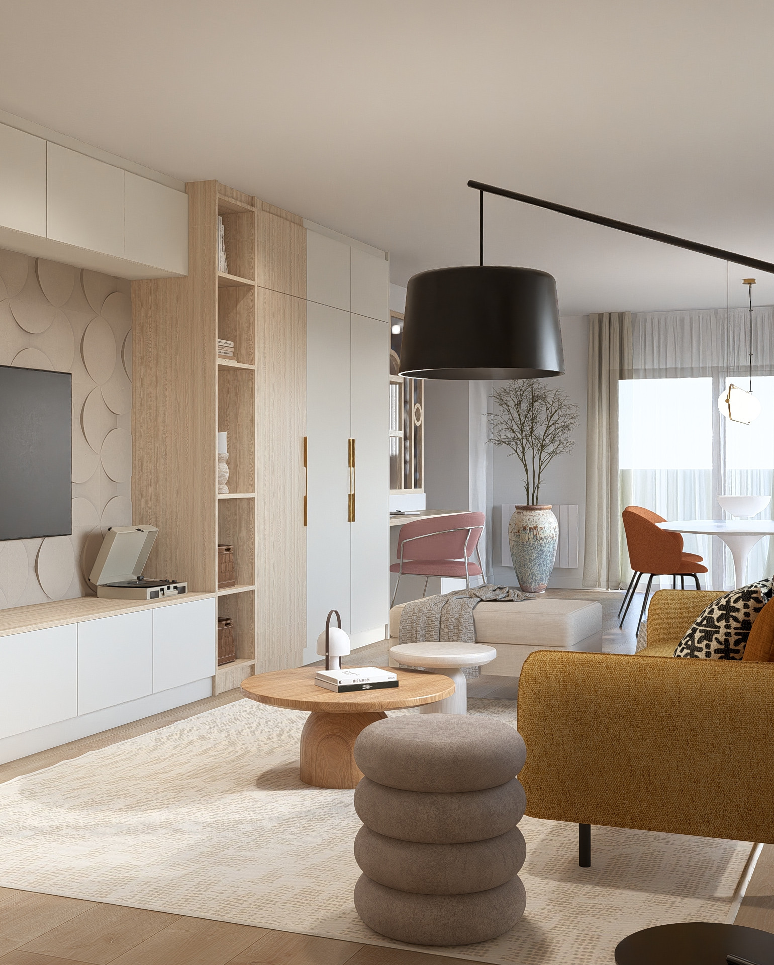 Rénovation pièce de vie 25m² - Appartement Nantes