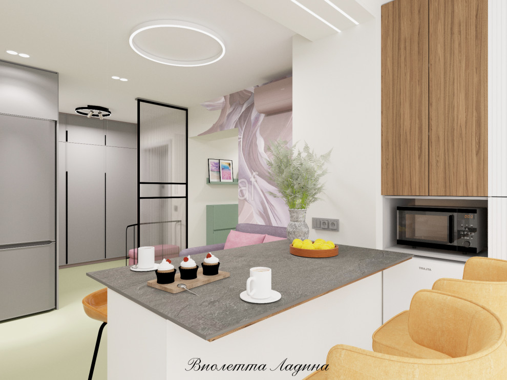 ЖК -ГринВуд. Двушка .6 этаж