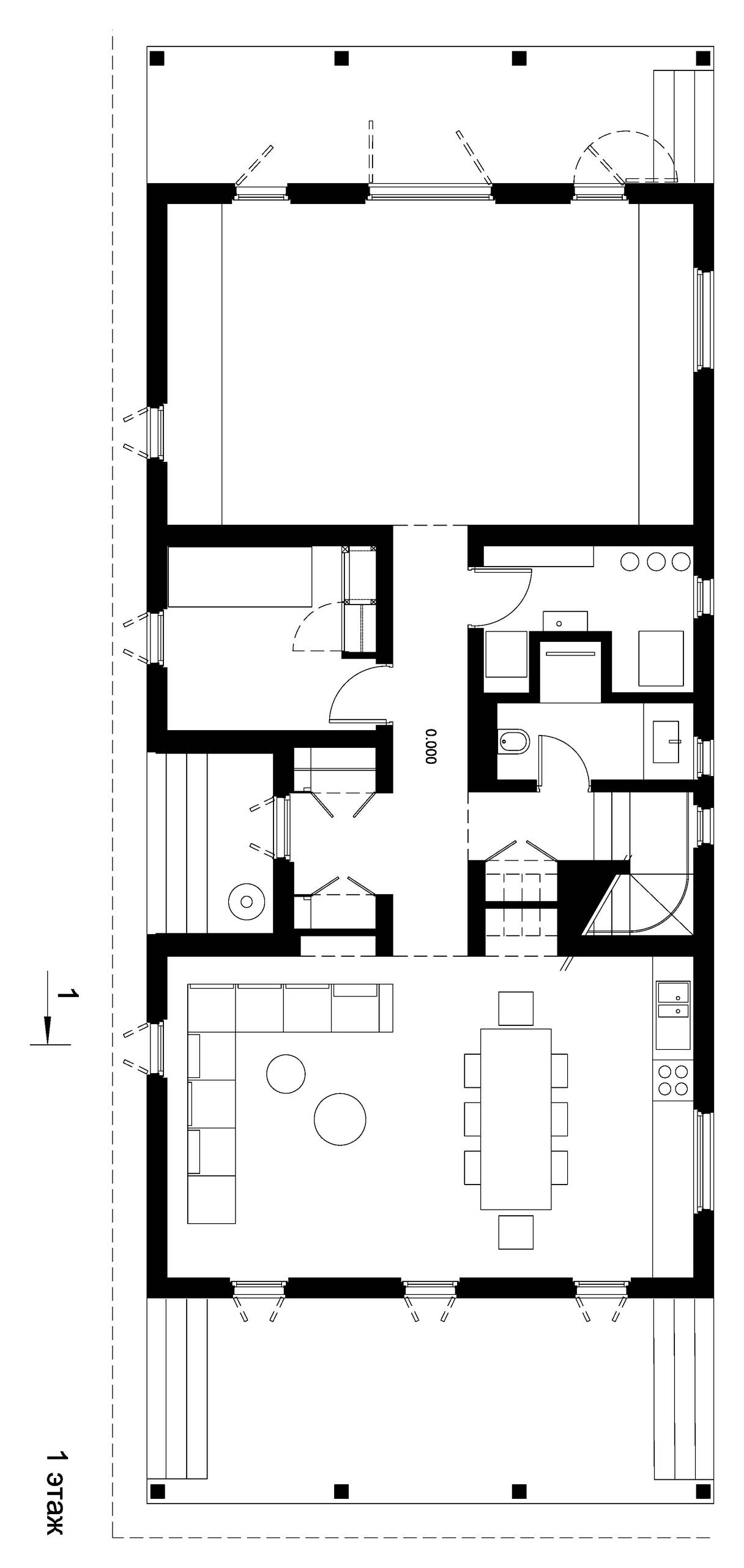 Деревянный дом почти без мебели, лаконичный стиль | Houzz Россия