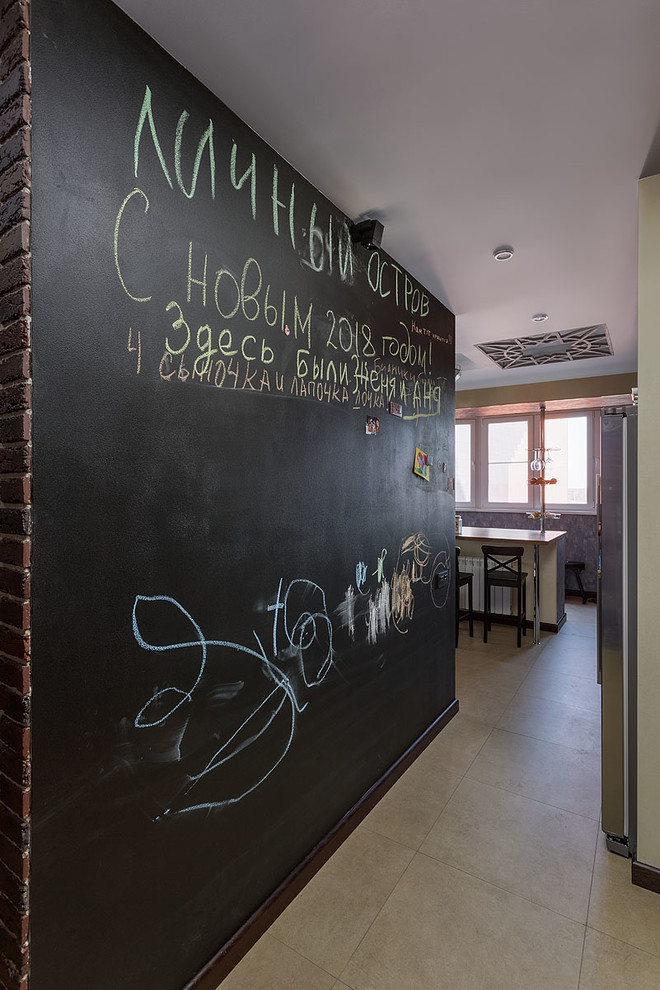 Дизайн трех-комнатной квартиры с элементами лофт и восточной культуры.