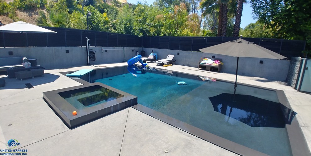 New Swimming Pool In Woodland Hills