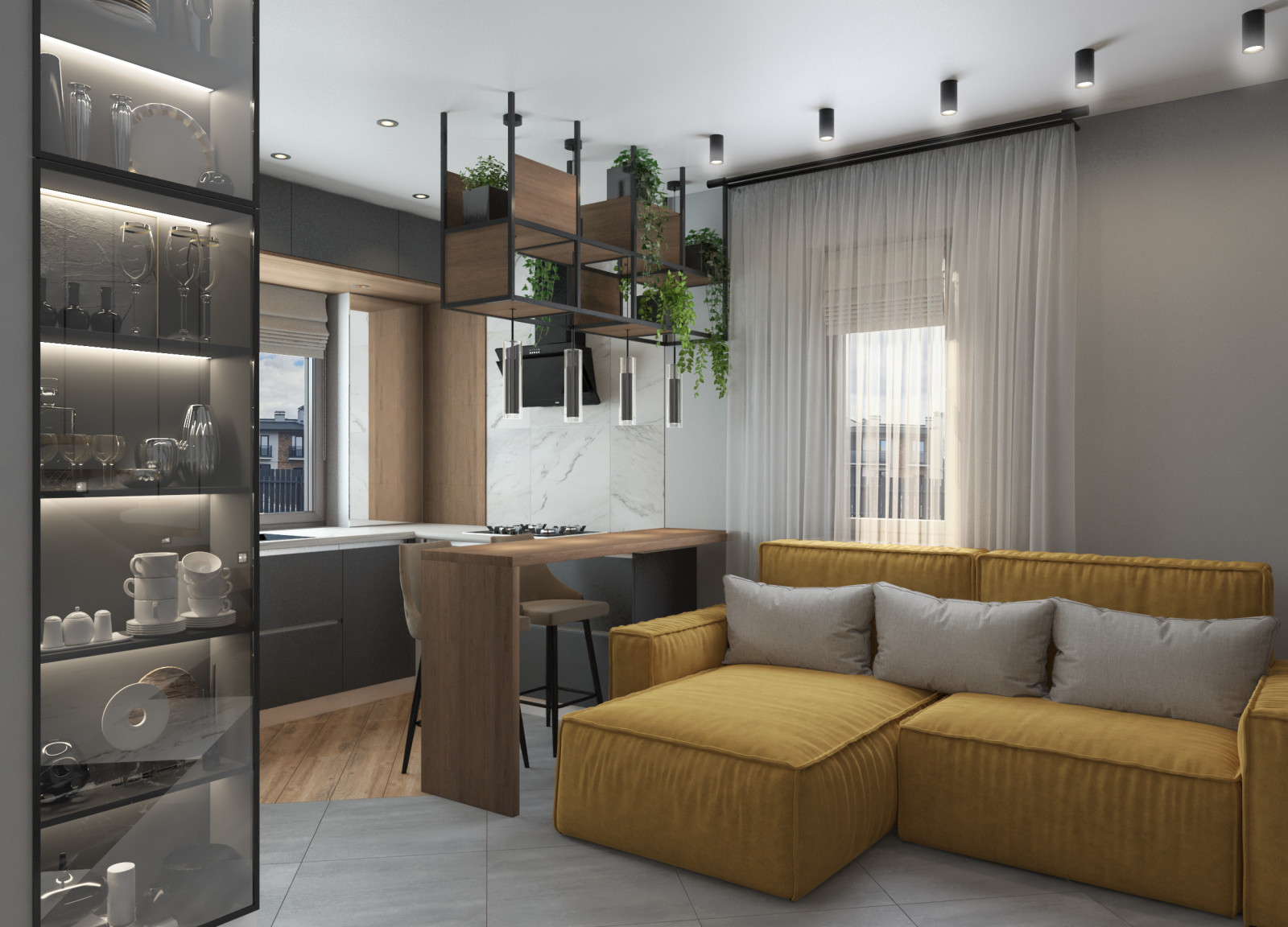 ЖК Панорама дизайн-проект пентхауса