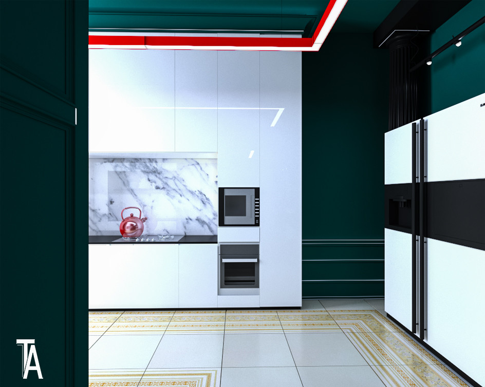 ИНТЕРЬЕР ПЯТИКОМНАТНОЙ КВАРТИРЫ