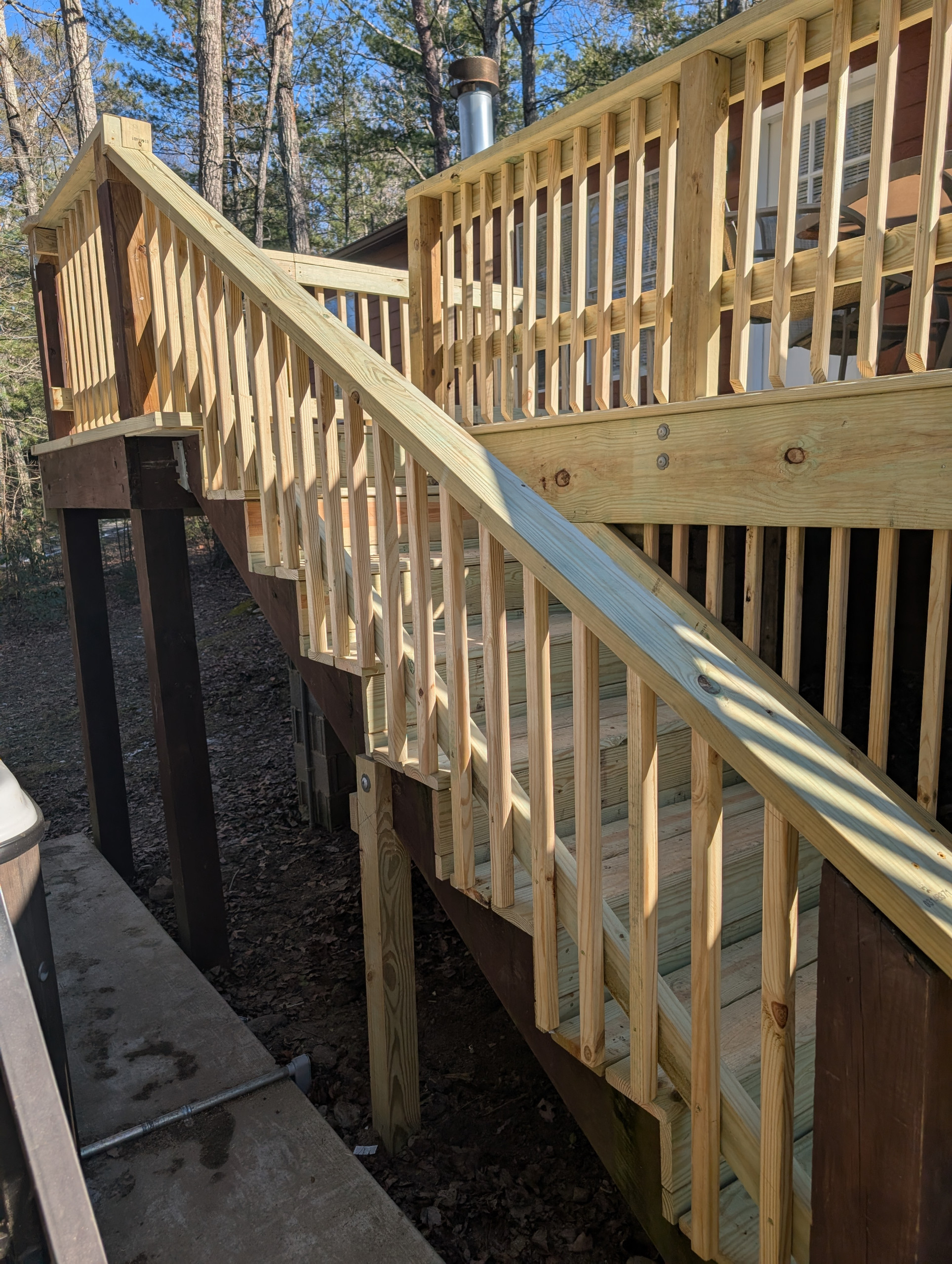 Wooden Deck, JellyStone Park