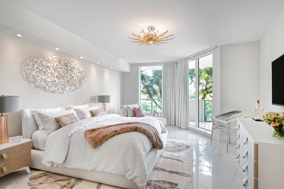 Las Olas Grand - Contemporary - Bedroom - Miami - by Meredith Marlow ...