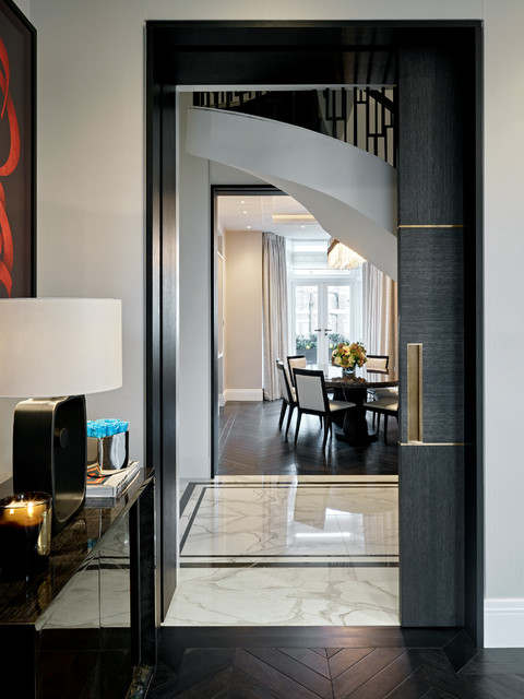 Hyde Park contemporary-dining-room