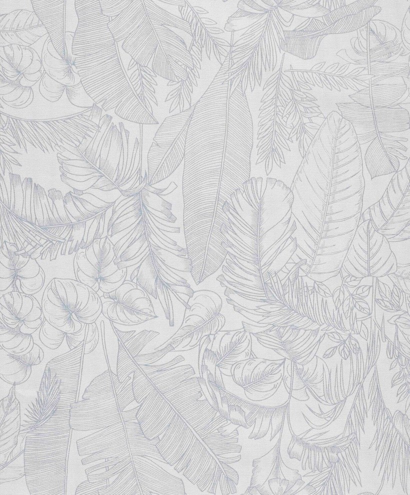 Linen Jungle Tropical Wallpaper, Double Roll Tropical Wallpaper
