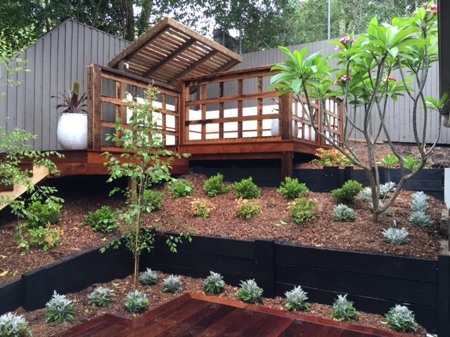 Multi level Decking rustic-deck