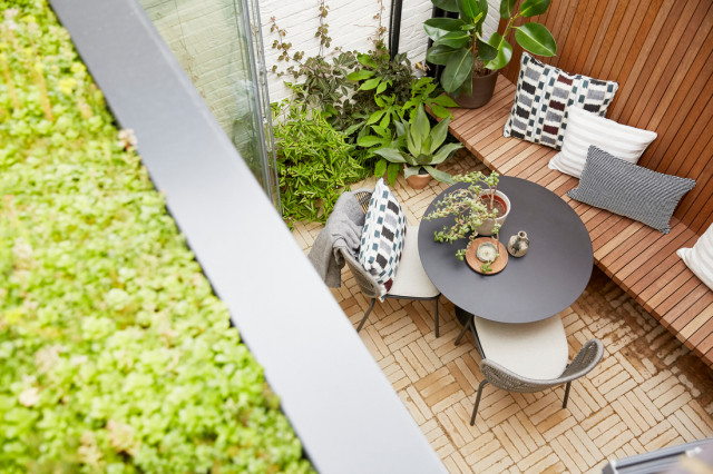 Victoria Park Extension contemporary-garden
