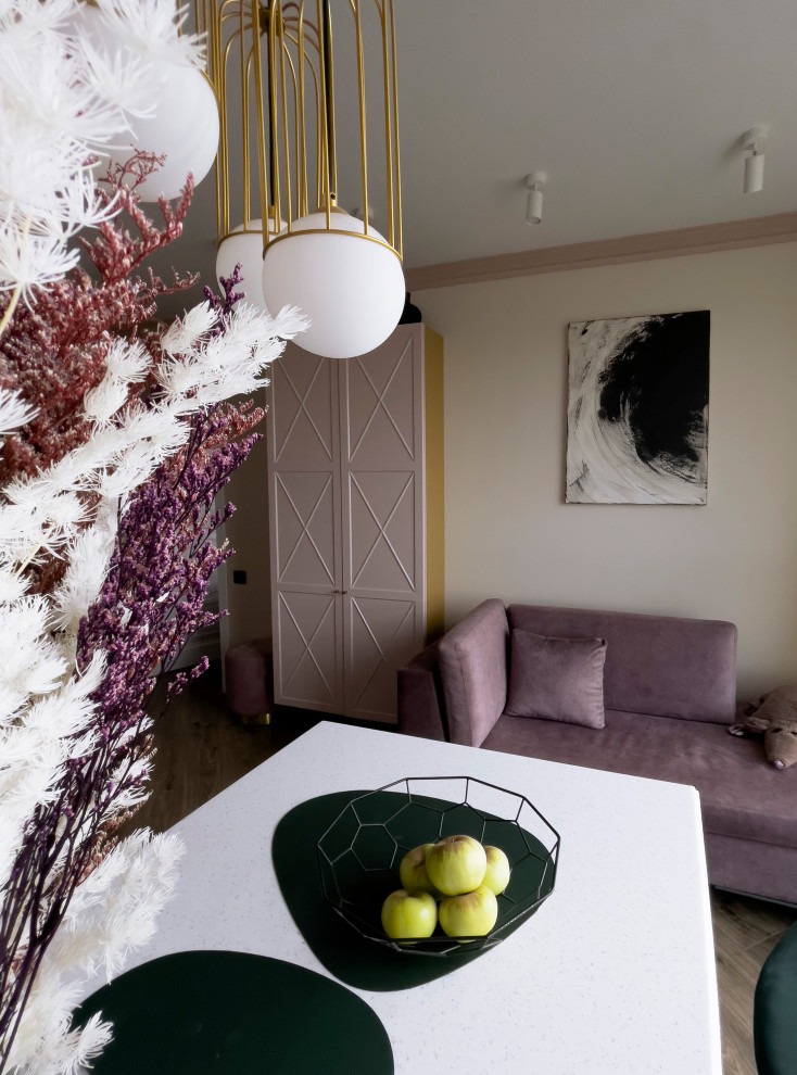 Розовый рассвет фото