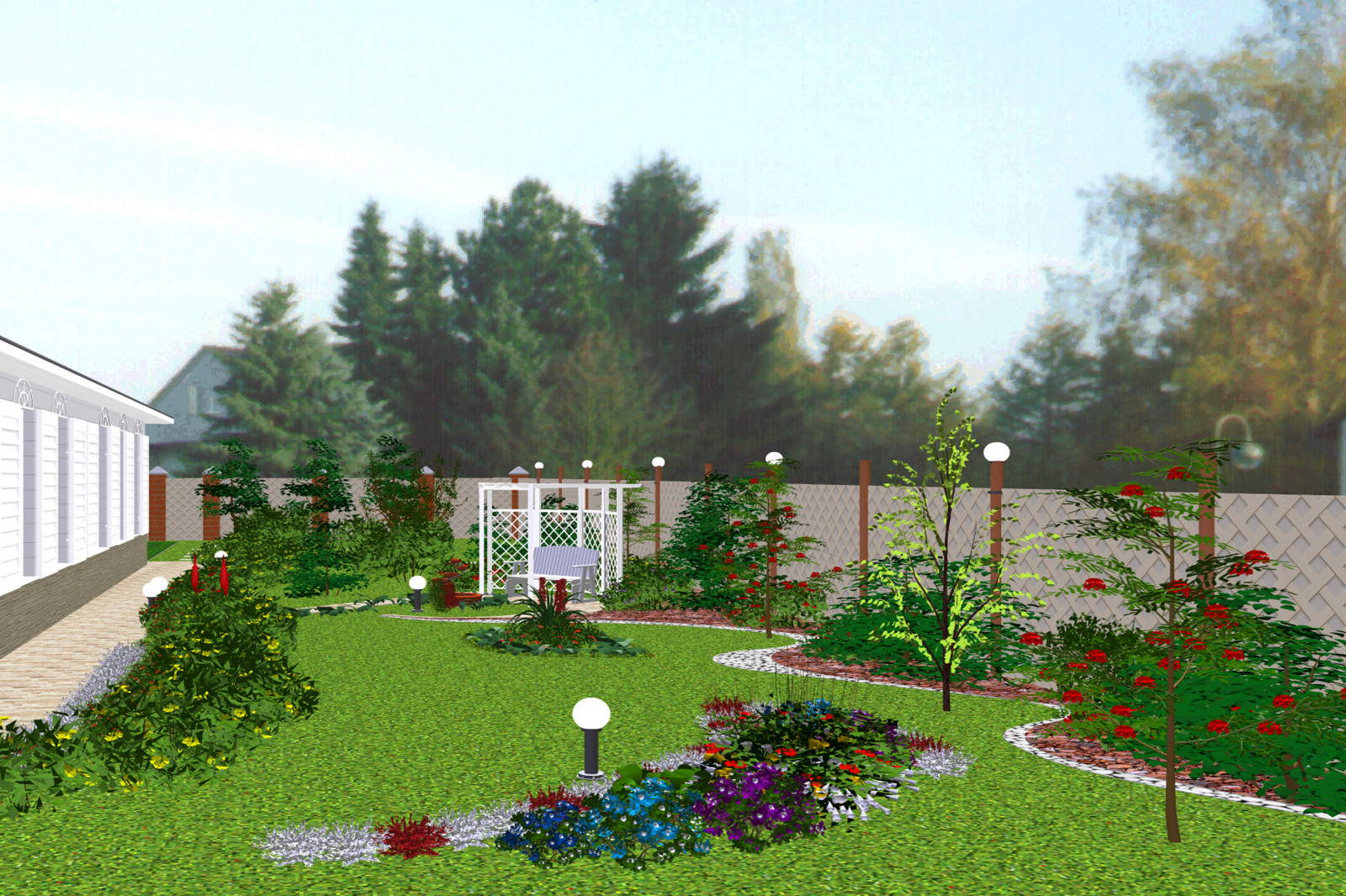 Мой проект ландшафтного дизайна и разработки фасадов