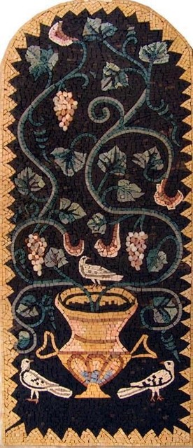 Mosaic Art, The Grapevine, 39"x91"