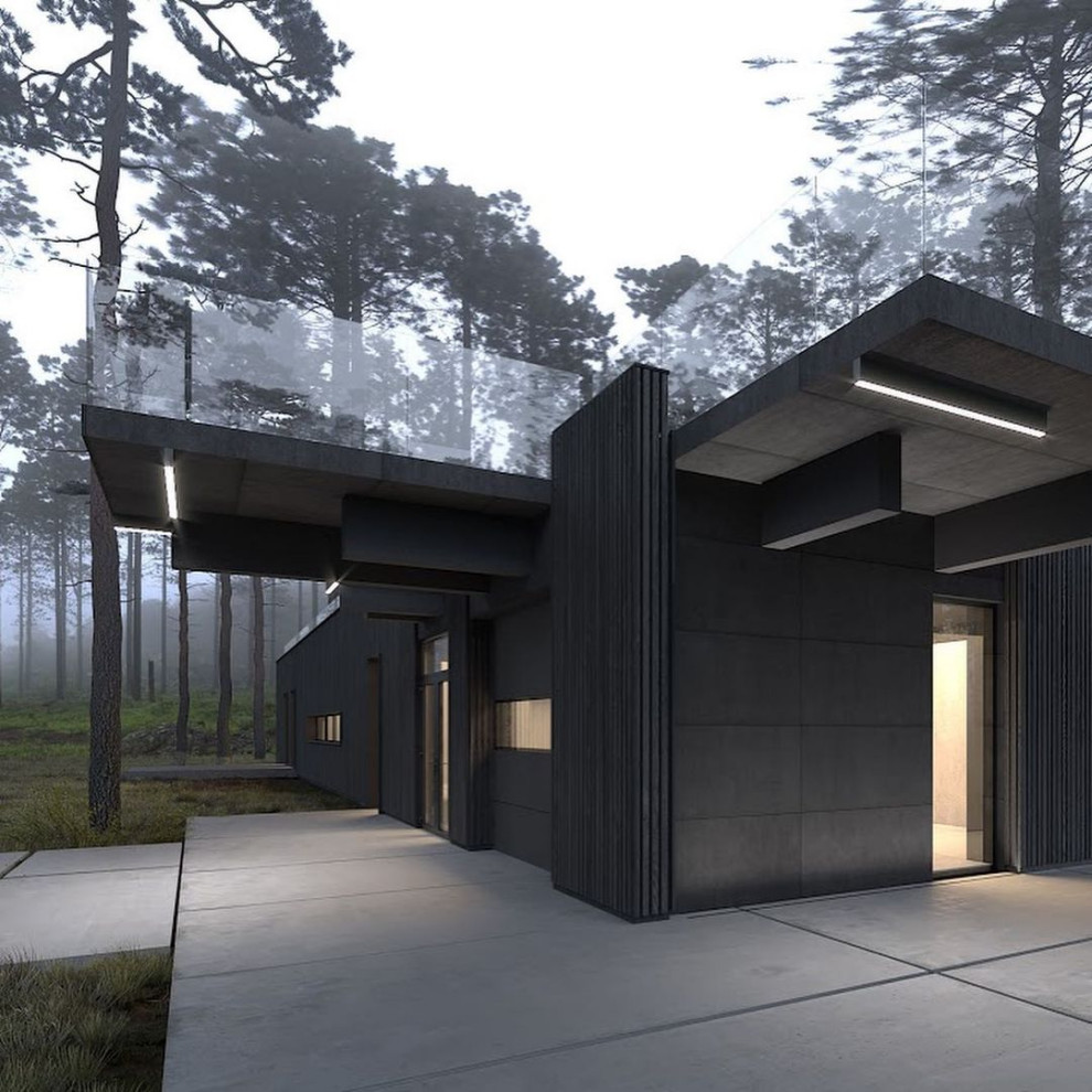 Проект загородного коттеджа.