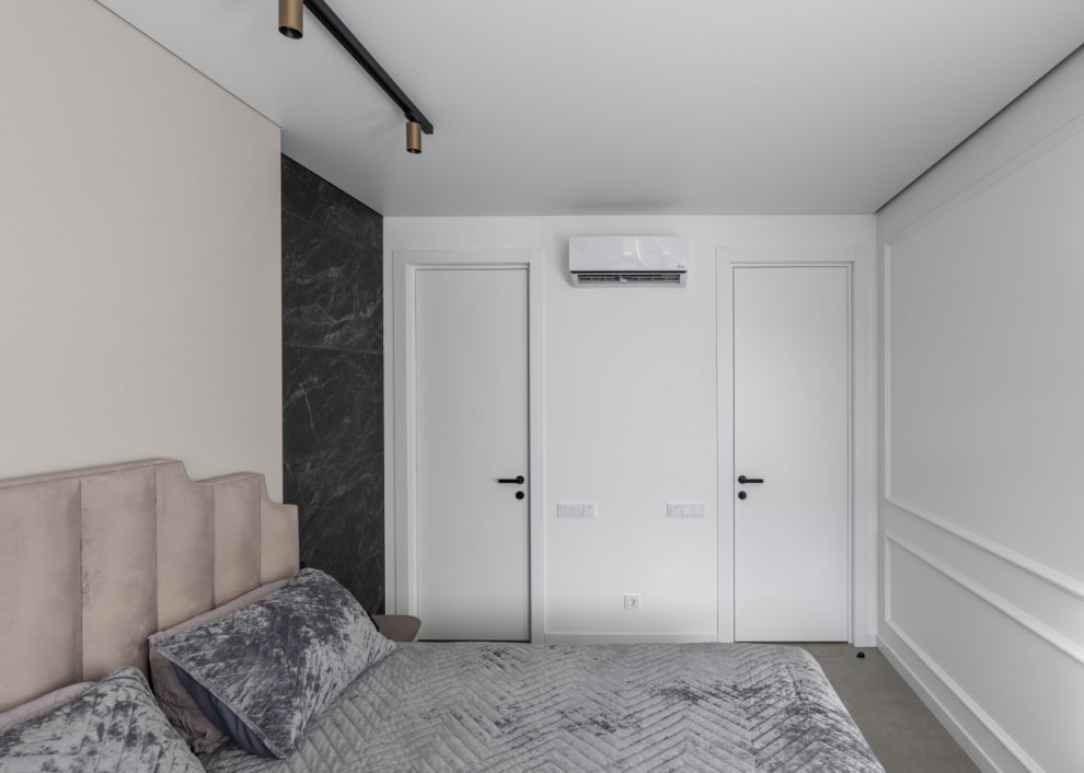 Квартира в серых тонах