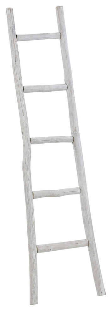 Aspire Home Accents 5' Dora Decorative Ladder, White