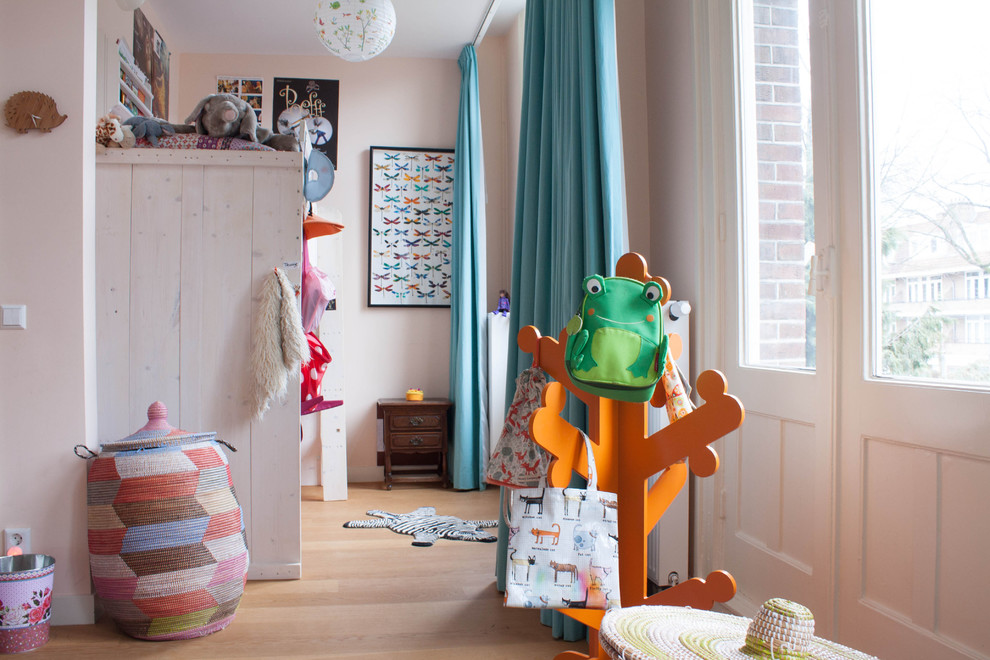 Eclectic kids' room in Amsterdam.
