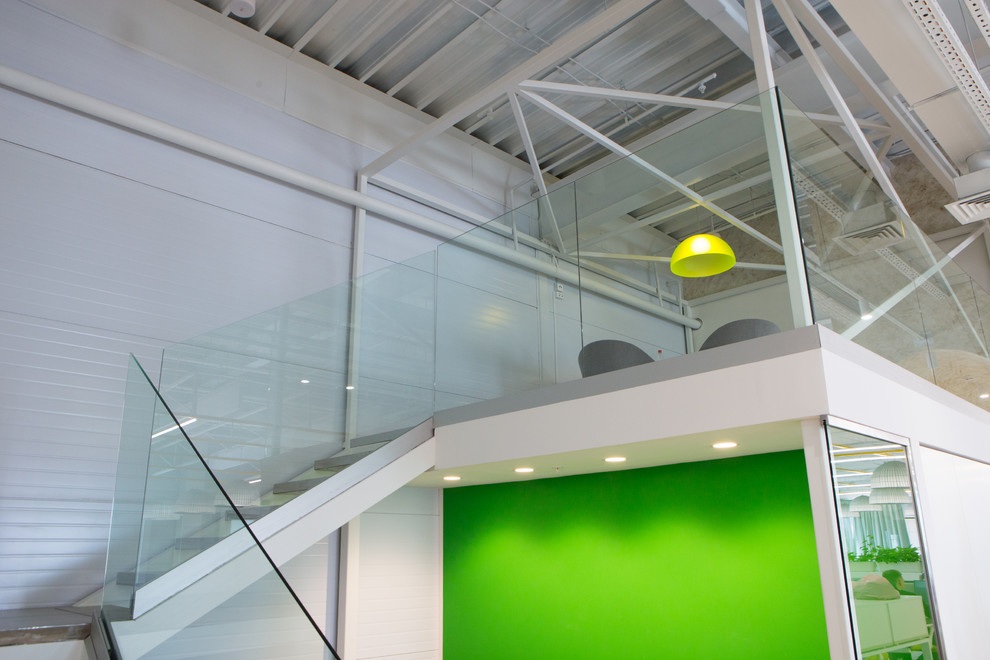 Цельностеклянные перегородки