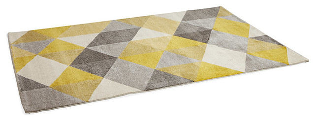 Muoto Rug, Yellow, 230x160 cm