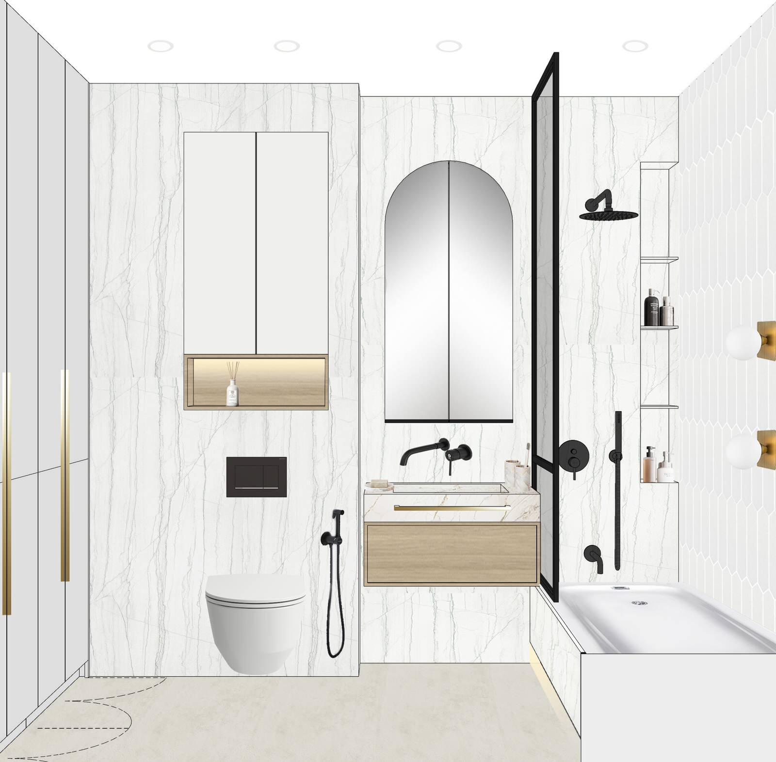 Коллажи квартиры для Алины ЖК Новый Лесснер. 2024