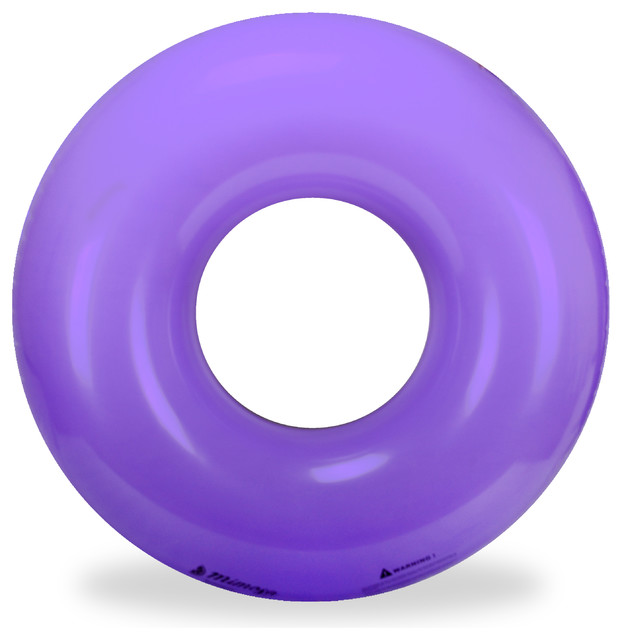 purple pool float