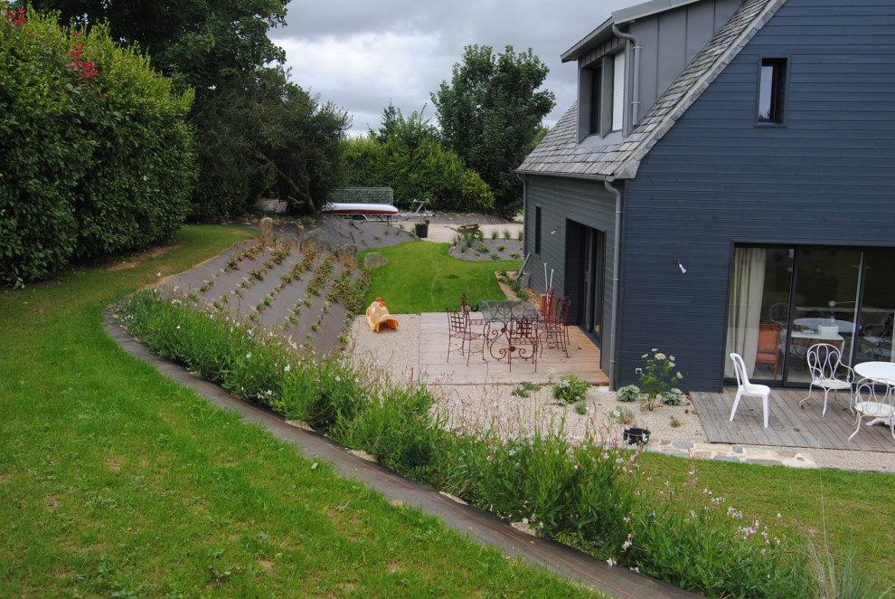 Jardin champêtre & moderne