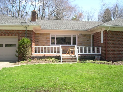 What to do with an old concrete front porch What to do with an old concrete front porch on Uncovered Patio Ideas id=38062