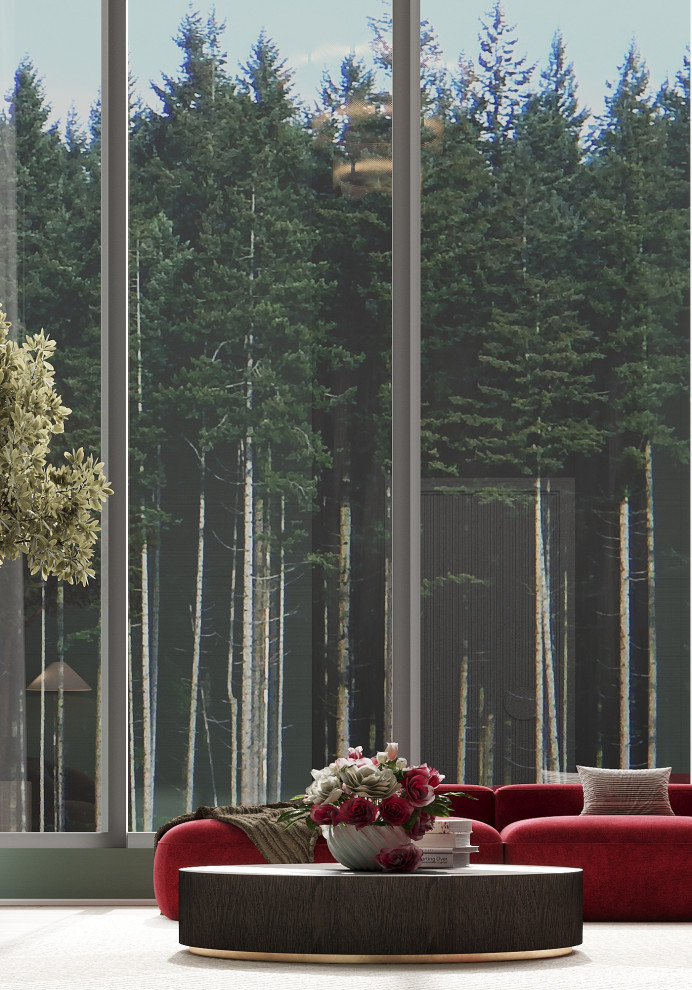 Гостиная в загородном доме.