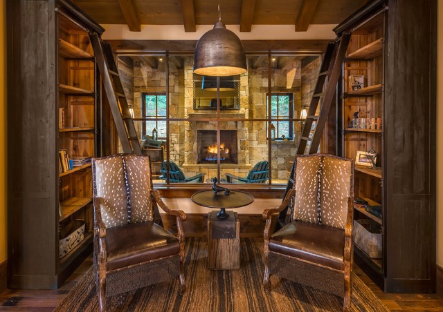 Martis Camp #75 rustic-family-room