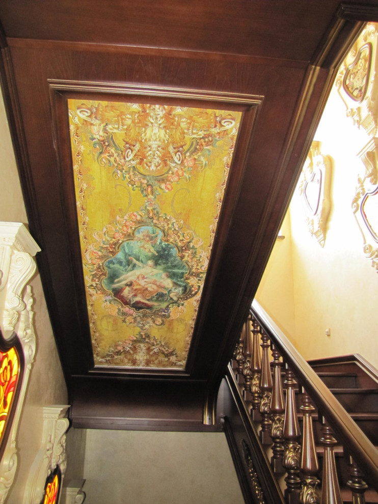 Лестница из дуба