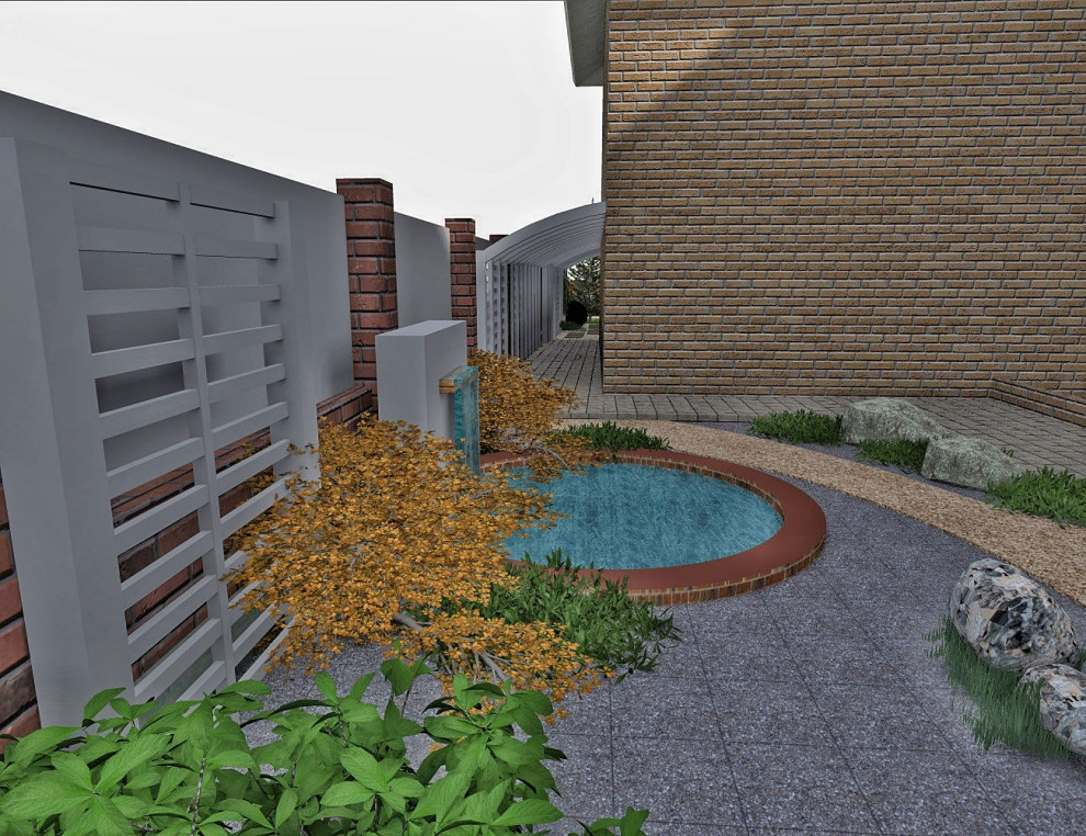 Ландшафтный дизайн в п. Ново-Разводная (Иркутск)