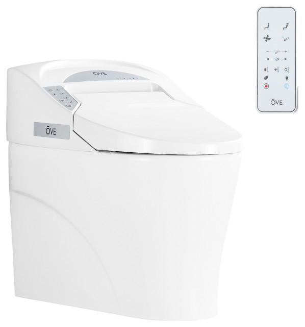 OVE Yosemite Smart Bidet 1Piece Elongated Toilet Contemporary