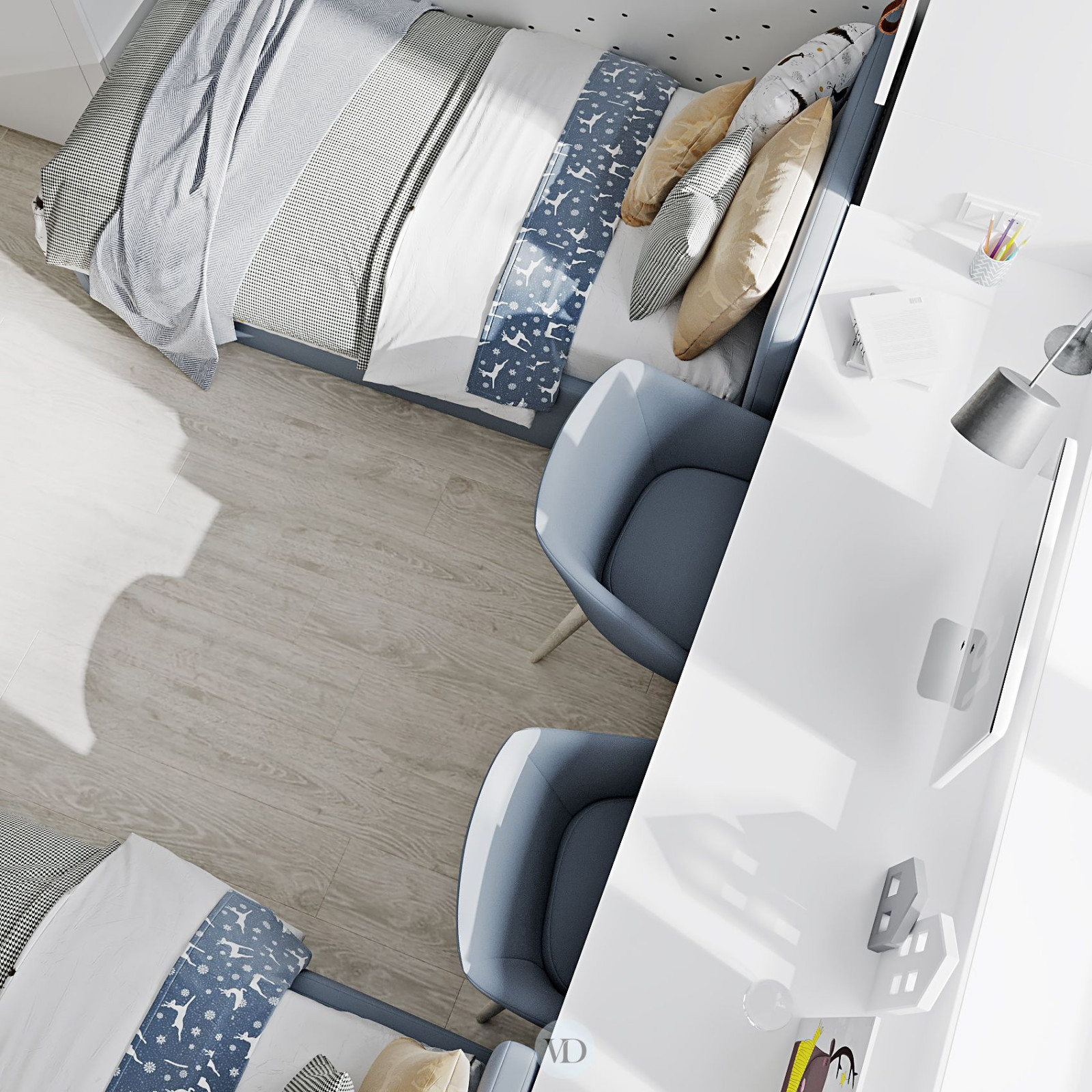 Дизайн-проект квартиры Яблочкино