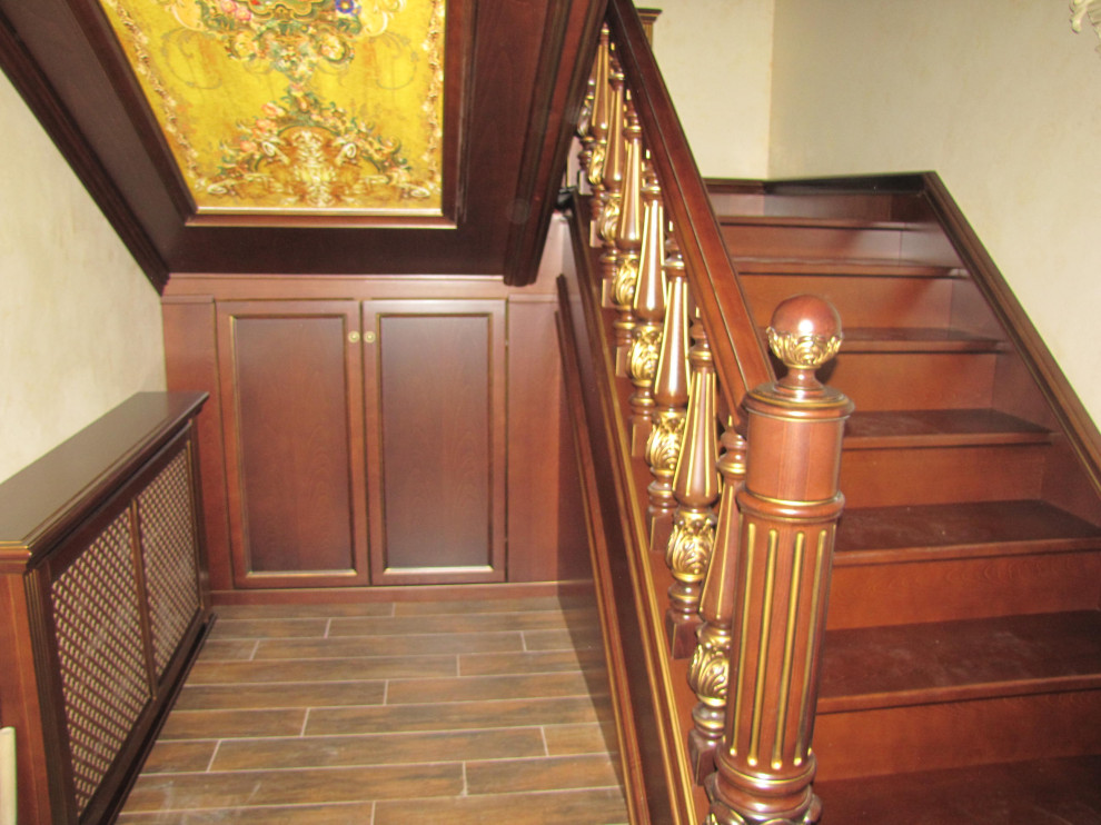 Лестница из дуба