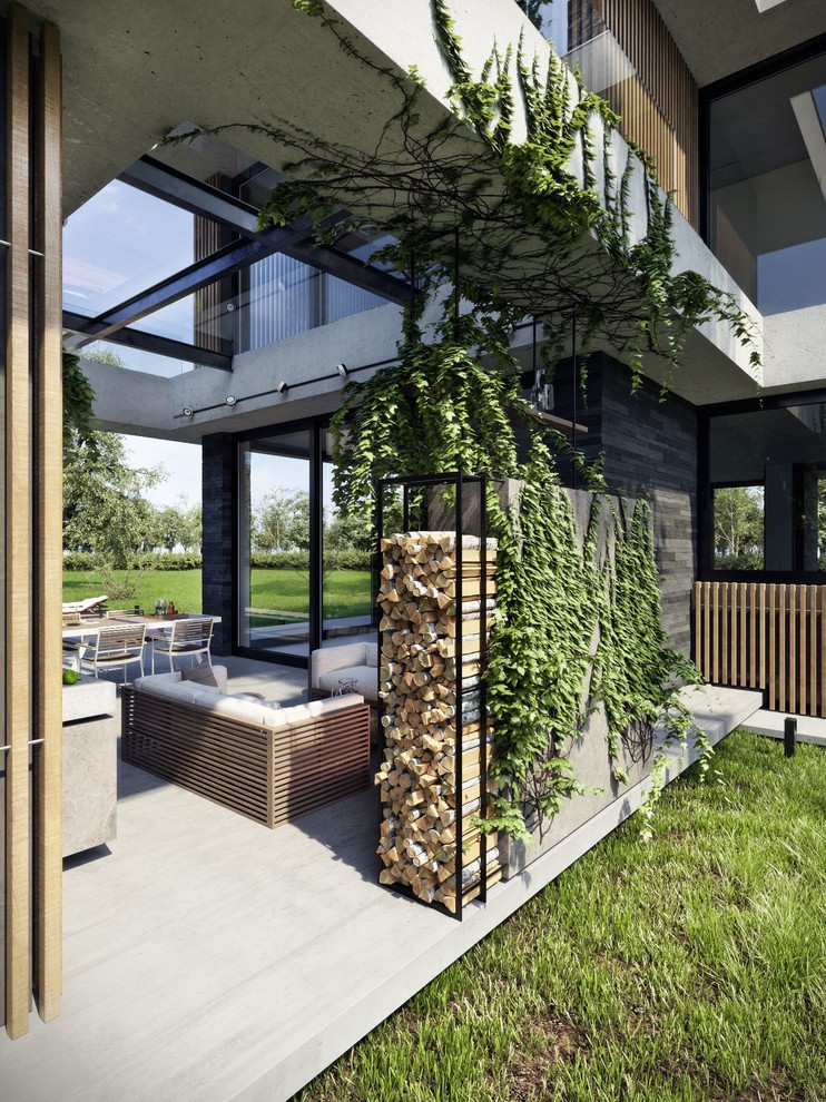 Терраса в загородном доме