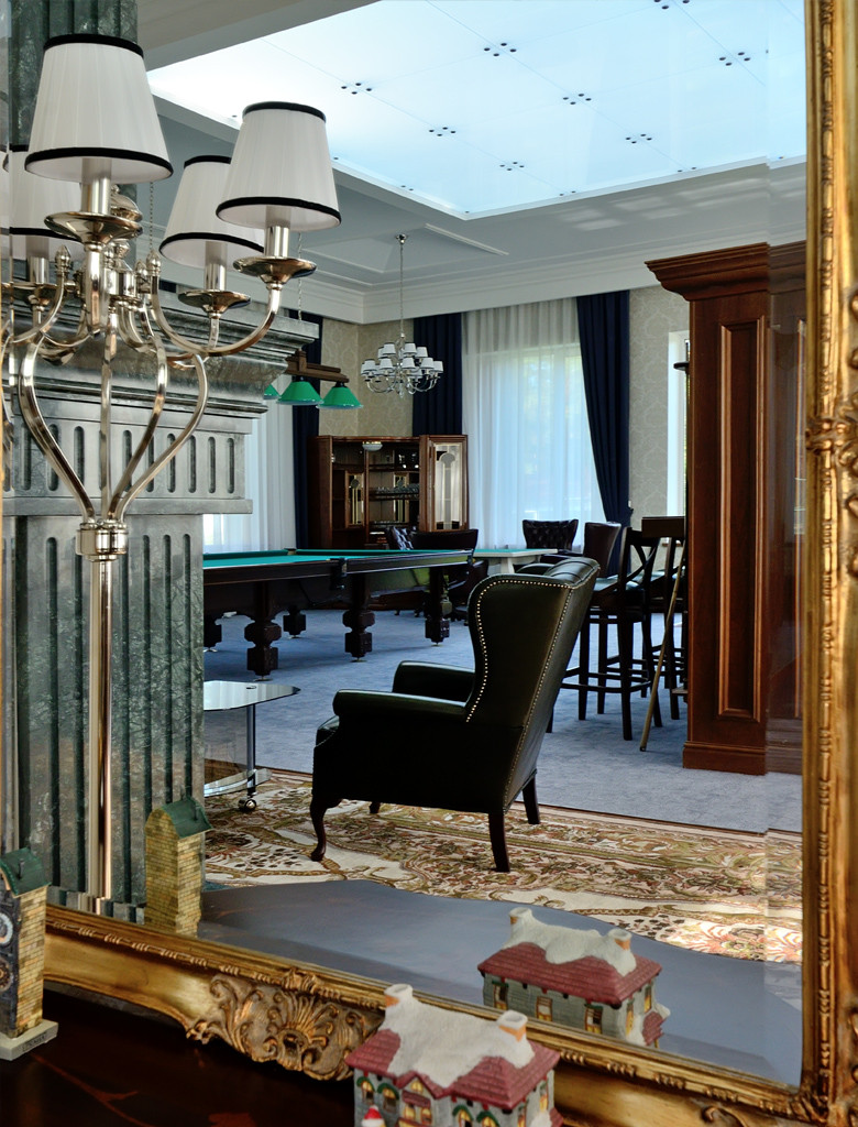 Дизайн интерьера павильона загородного дома, Санкт-Петербург