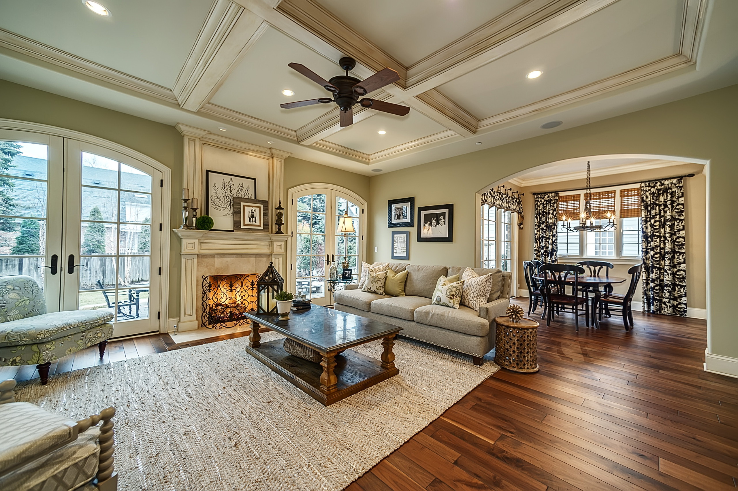 Casually Elegant Family Room