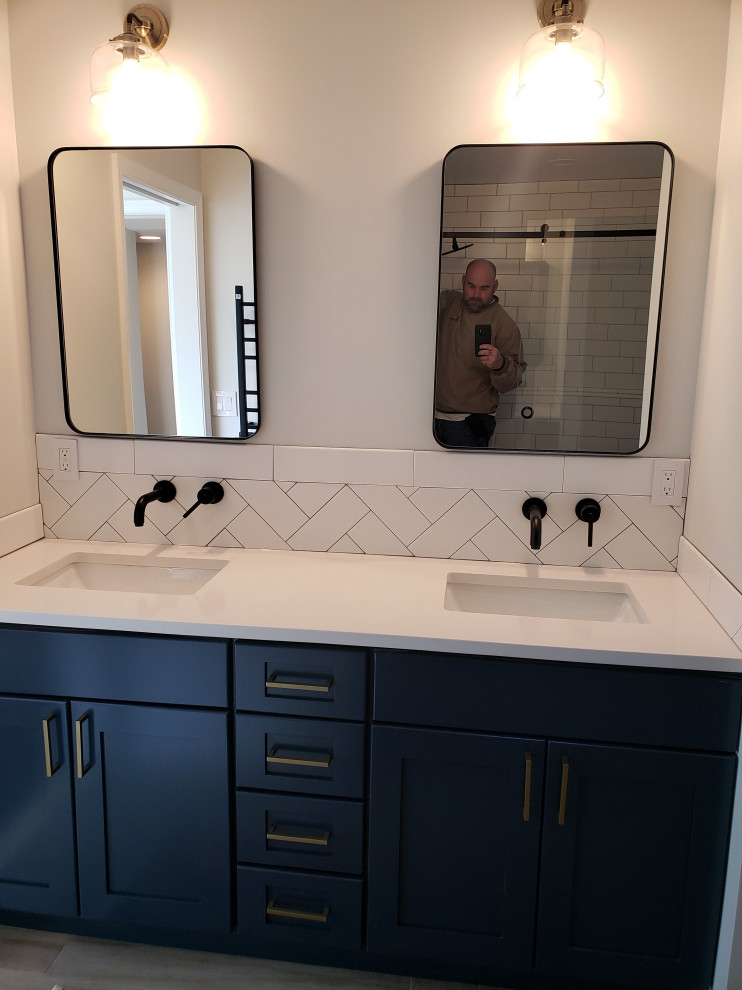 Master Suite with open shelves