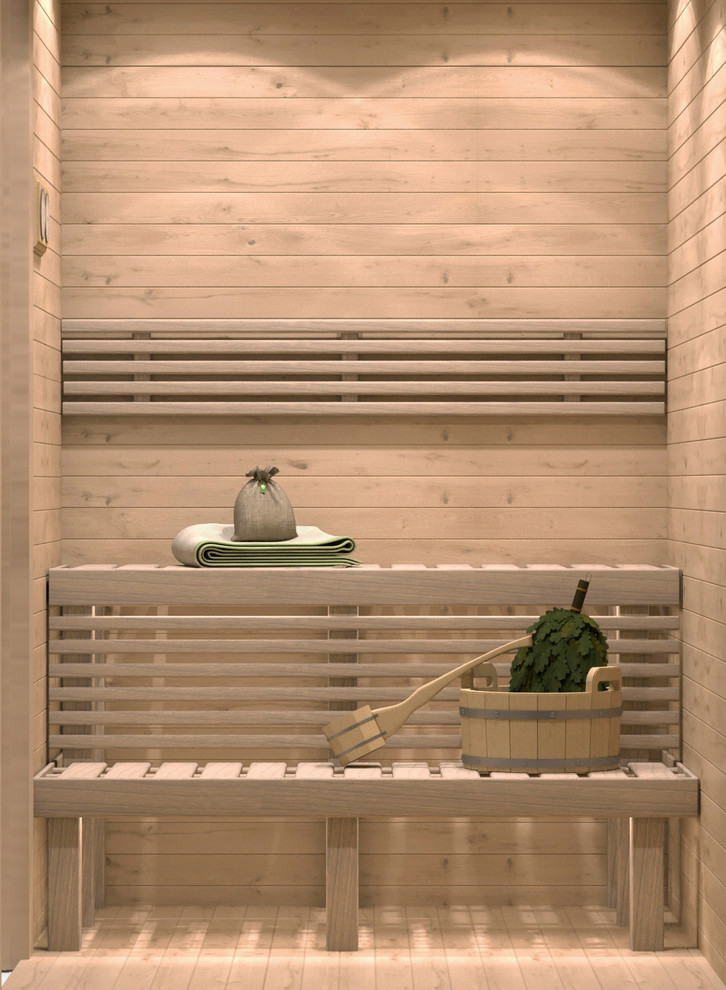 Дизайн проект жилого дома в Ленинградской области. Вариант 2