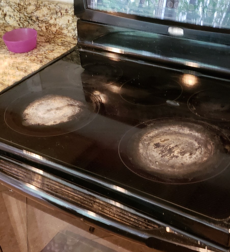 Ceramic cooktop cleaning or repair