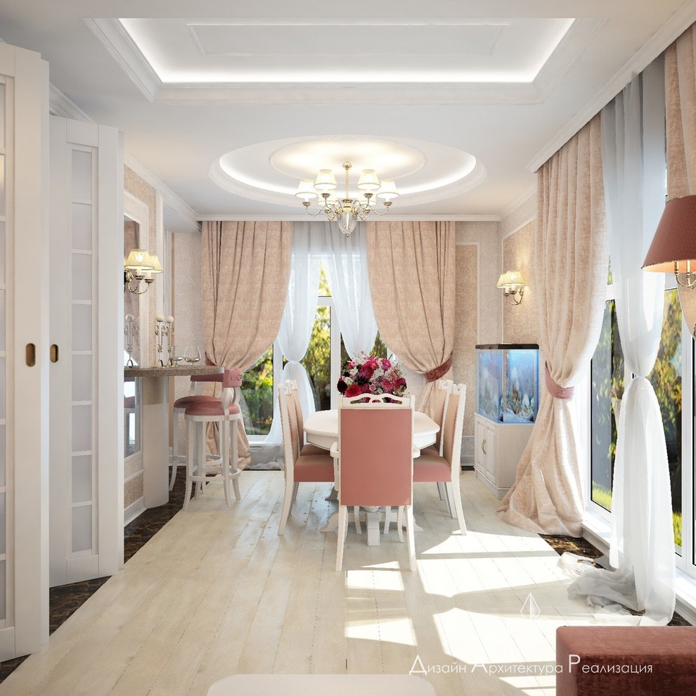 кухня ДОМ 150 М2 П. ЯБЛОНОВСКИЙ КЛАССИКА