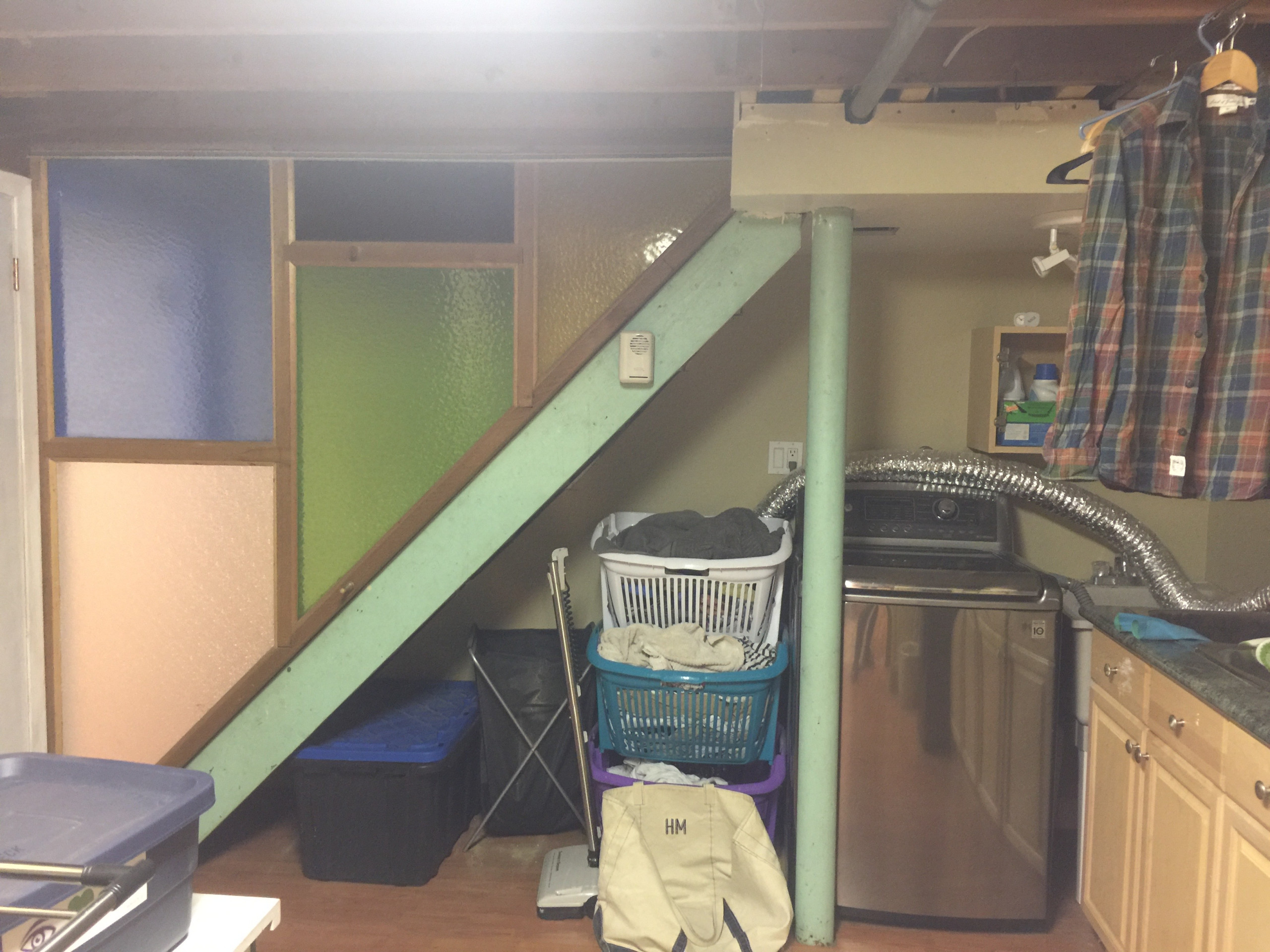 Basement Renovation: Laundry Room&Bathroom