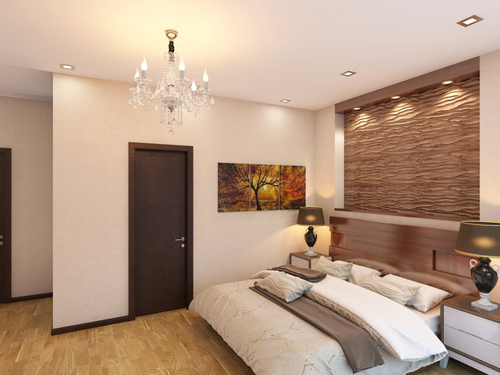 3D визуализация | Квартира в тёплых тонах