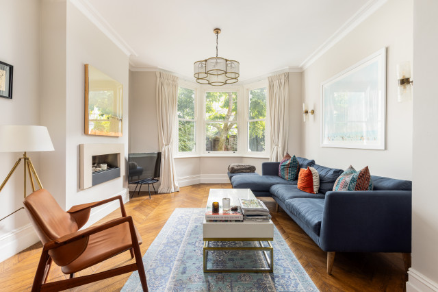 Loft Conversion and House Renovation contemporary-living-room