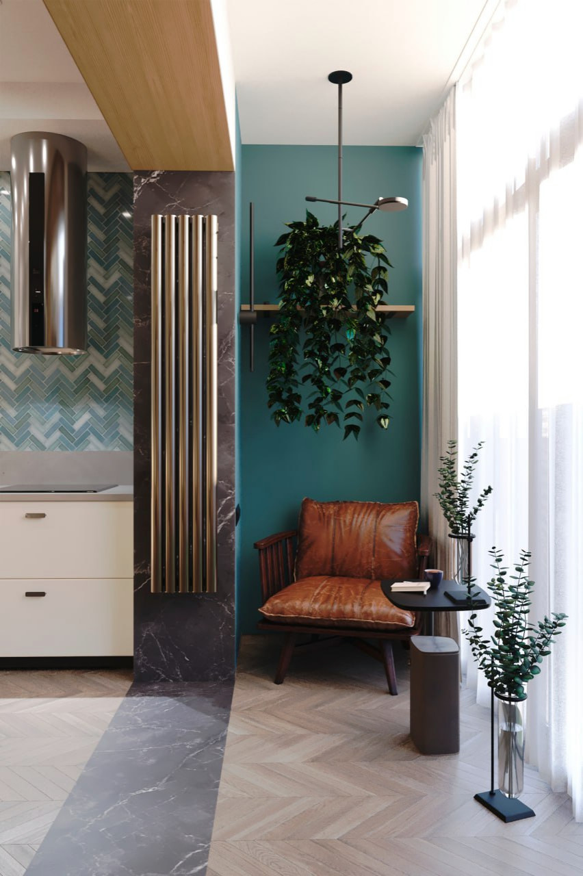 Стекло и свободное пространство.