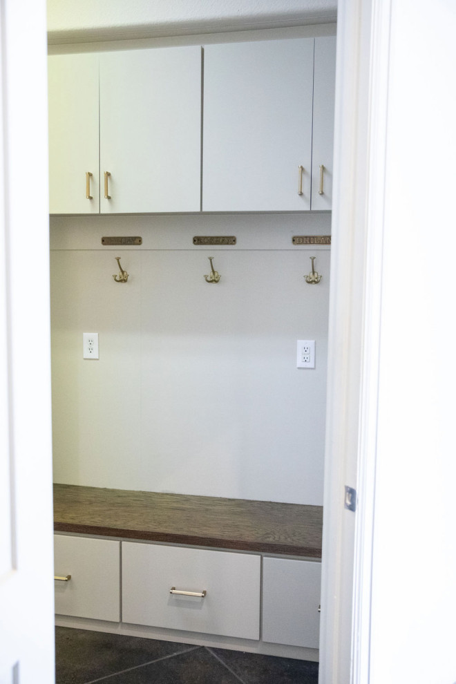 Entry, Living, Kitchen, Laundry + Bathrooms