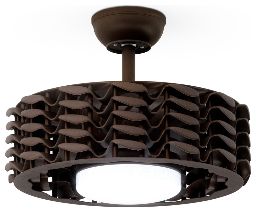 bladeless ceiling fan with light for kitchen
